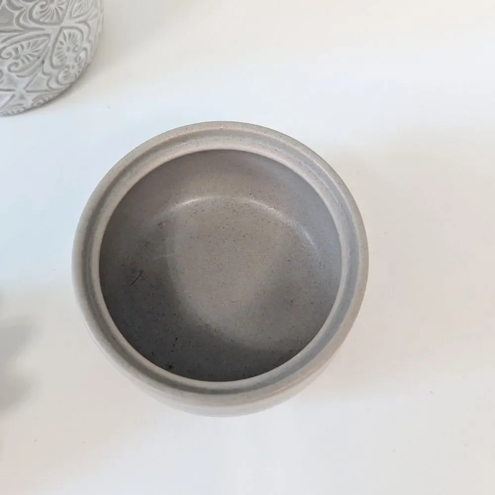 Ceramic Essential Oil Diffuser: White & Cream Boho Non-Toxic Natural Fragrance